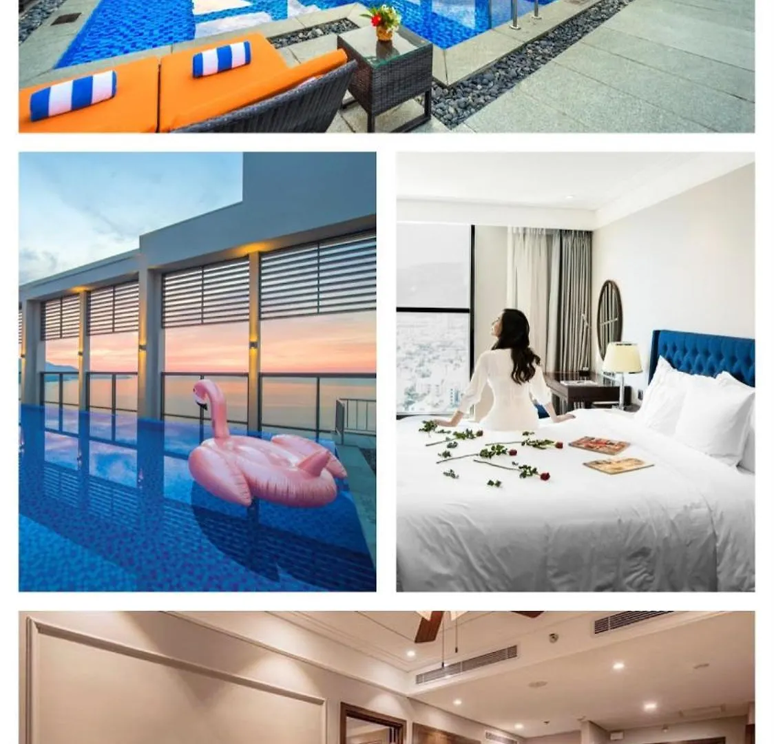 Luxury Apartment - Rooftop Swimming Pool - Beach Front - Hinata Apartment Da Nang Vietnam